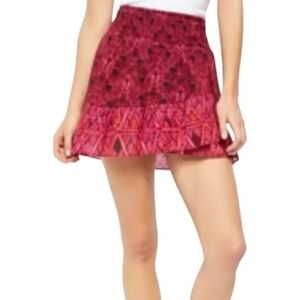 NEW Free People Riviera Smocked Mini Skirt